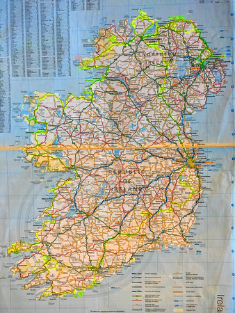 17 Day Route around Ireland Sept Oct 2016
