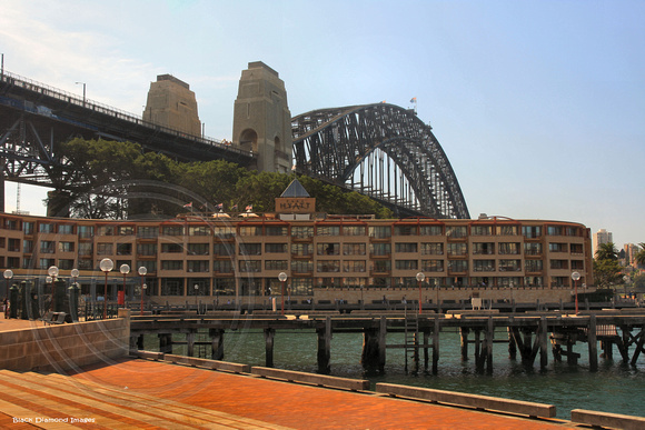Views from the Park Hyatt Hotel, Dawes Point, Sydney, NSW, Australia