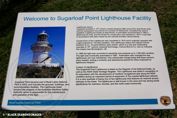 Sugarloaf Point Lighthouse Seal Rocks 29th March 2009