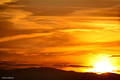 Sunset, Patras, Greece to Brindisi, Italy By Car Ferry