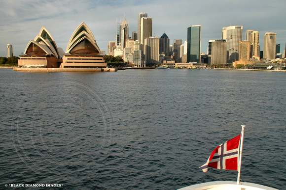 Iconic Sydney Opera House and Circular Quay