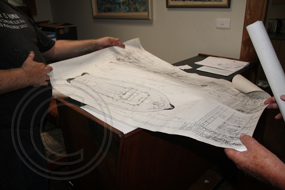 Plans of US Army 45' Tugs Similar to Tugs Built by Wright Shipyards Tuncurry in 1943-44