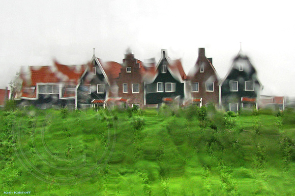 Rain In The Netherlands - Through The Bus window