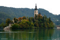 Pilgrimage Church of the Assumption of Mary, Bled Island, Lake Bled, Slovenia
