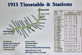 1915 North Coast Rail Timetable & Stations Gloucester Taree Wauchope