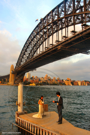 Just Married - The Rocks, Sydney