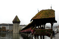 Walking Bridge, Lucerne, Switzerland