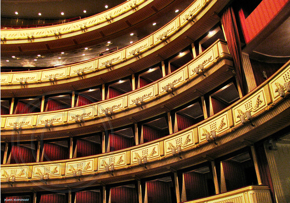 Vienna Opera House Boxes, Austria